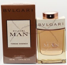 Bvlgari Man Terrae Essence By Bvlgari 3.4/3.3 oz.Edp Spray New In Box