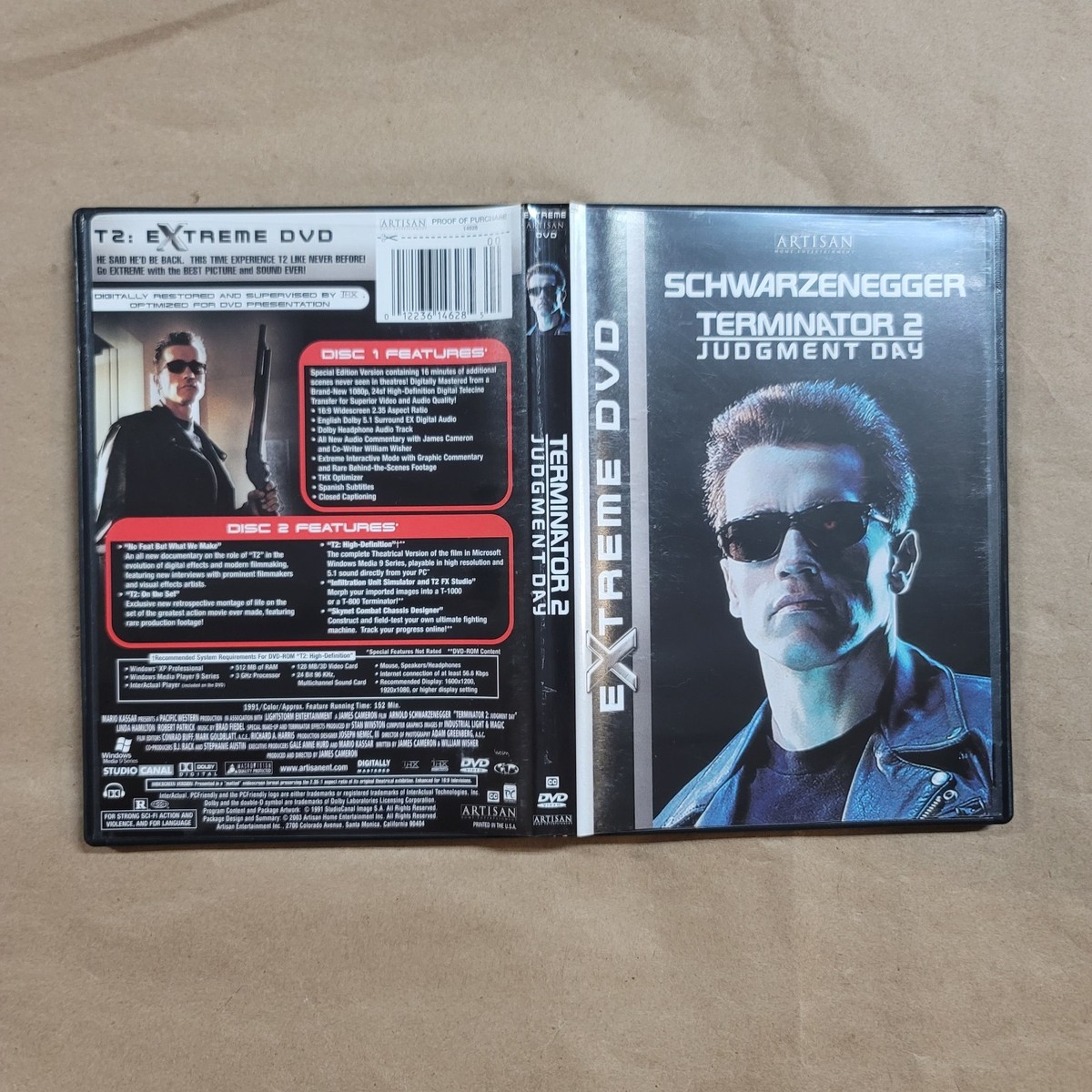 スポーツ・フィットネス TERMINATOR 2 JUDGMENT DAY DVD $_12.JPG?set_id=880000500F