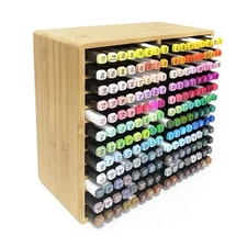 Marker Organizer for 188 Markers, Art Brushes Pencils Pen Alcohol Marker Stor...