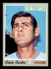 1970 Topps Baseball #487 Cisco Carlos NM/MT *d2