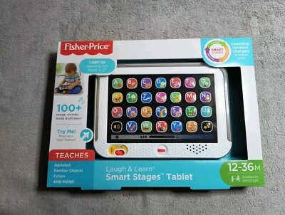 Fisher-Price Pretend Tablet Learning Toy for Baby and Toddler
