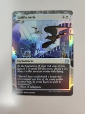 MTG Griffin Aerie Wilds Of Eldraine Enchanting Tales 0005 Foil Uncommon 