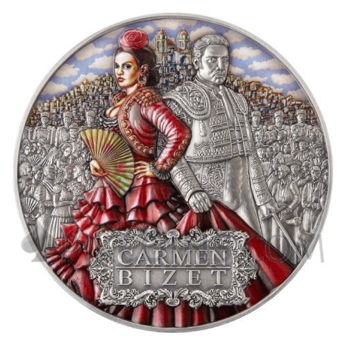 Carmen - Titan of Music 5$ 2oz Niue 2022