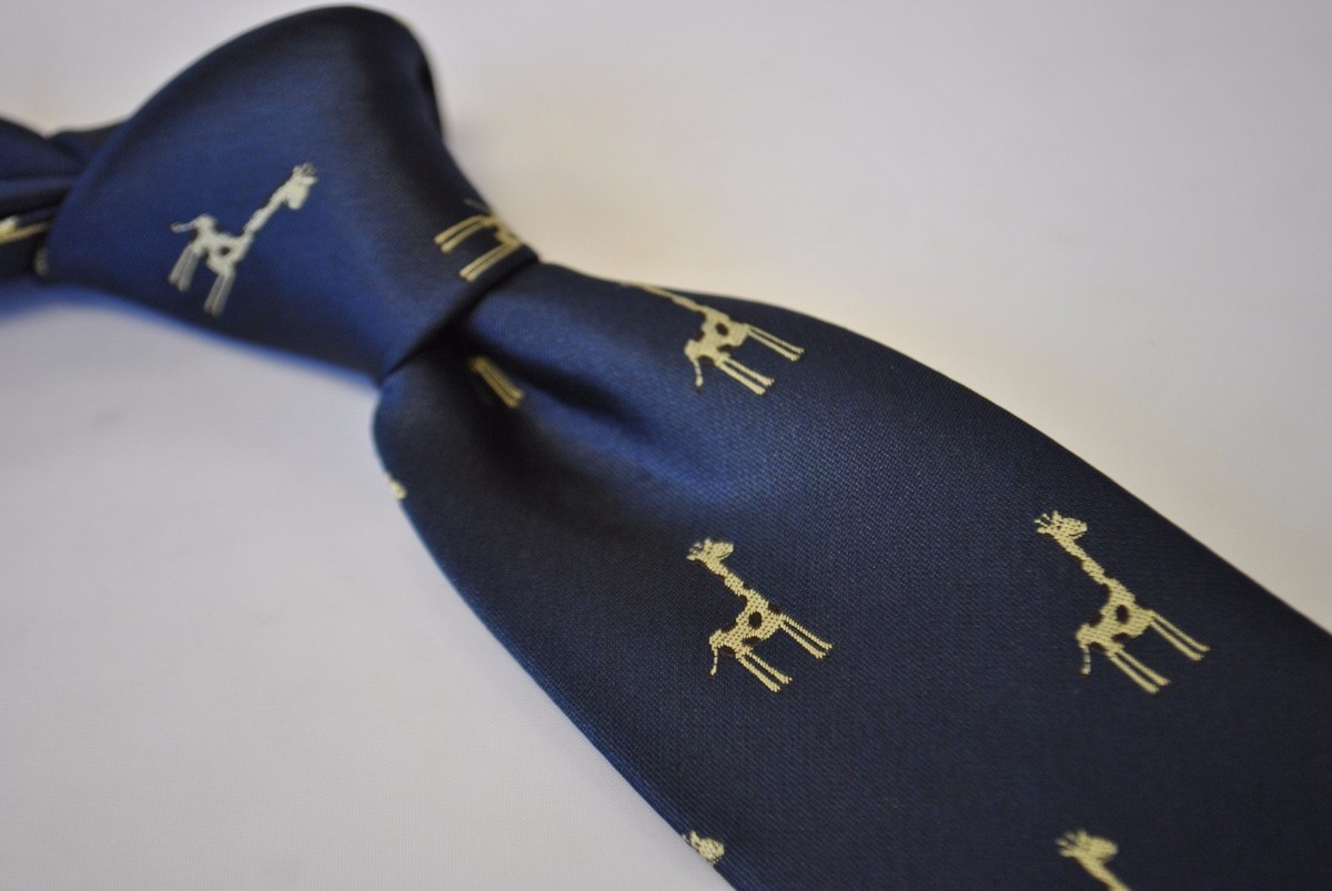 Frederick Thomas Designer Men-S Krawatte Marineblau