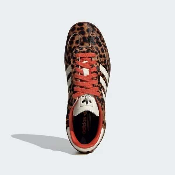 adidas Samba OG Preloved Red Leopard Mens Womens Sneakers