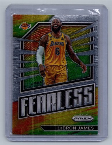 2022-23 Panini Prizm - Fearless LeBron James #18