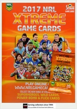 2017 ESP NRL POWER PLAY TRADING CARD OFFICIAL ALBUM (PACKS + PAGES + ALBUM CARD)