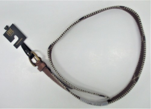 Frye Women's Leather Belt 30MM Embroidered - Brown - Medium - $58 - Picture 7 of 9