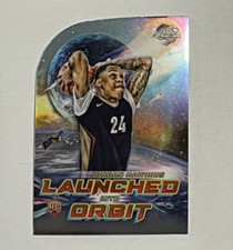 2023-24 Topps Cosmic Chrome JORDAN HAWKINS Rookie Launched into Orbit LIO-8