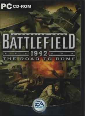 GAME PC CD-ROM Battlefield 1942 - The Road to Rome + BOOKLET EA Games