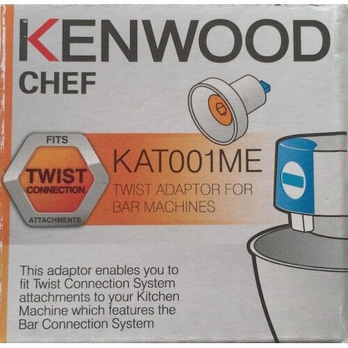 KENWOOD BAR ADAPTER KAT001ME Attachment Converter From Chef To KMIX Fairfield - Bild 2 von 3