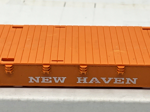 Reproduction American Flyer S Gauge 48347 New Haven Flatcar w/All Steps - Picture 3 of 7