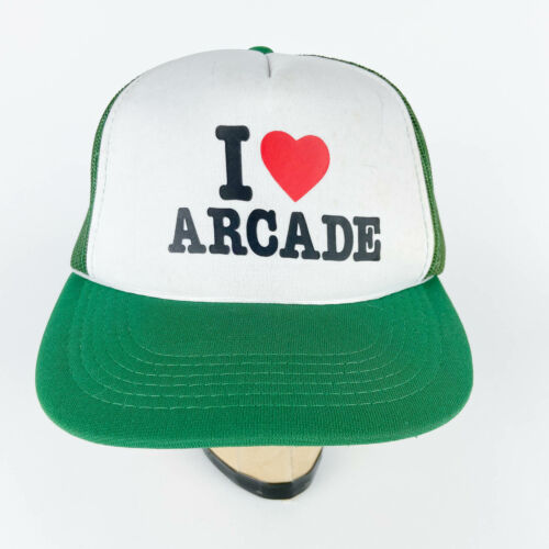 I Heart Arcade Snapback Trucker Hat - image 1