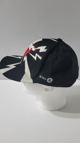 Chicago Bulls Hat Cap Adult Black Snapback Shatter Shockwave Allston 90s Champs - Picture 3 of 5