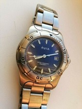 Vintage AVIA Quartz Calendar Wrist Watch