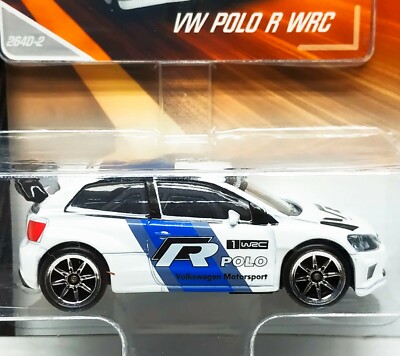 Majorette Volkswagen Polo R WRC White - Clear Window 1/57 (3