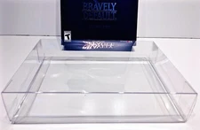 1 Box Protector BRAVELY DEFAULT Nintendo 3DS Custom Clear Plastic Display Case