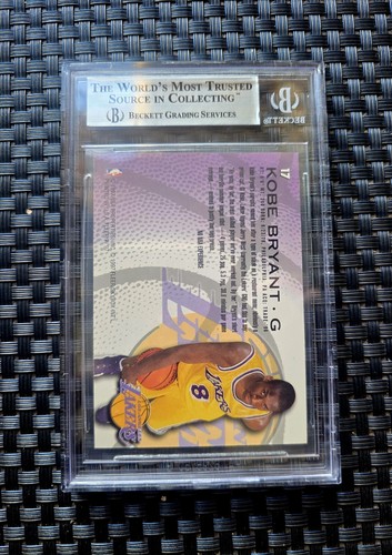 Kobe Bryant 1996 Fleer Rc Sprite Bgs 8.5! With 9.5! Rare 🔥 Legend! - Picture 4 of 5