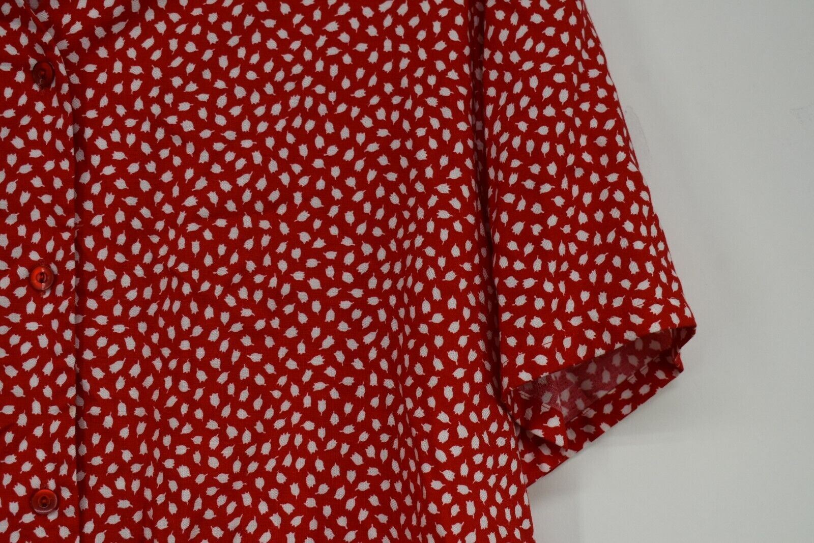 Pendleton Classic Womens Red Patterned Blouse Sho… - image 5