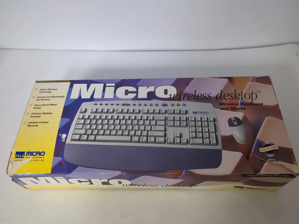 MI MICRO INNOVATIONS DESKTOP WIRELESS KEYBOARD AND MOUSE K300B071-A - Image 2 of 4