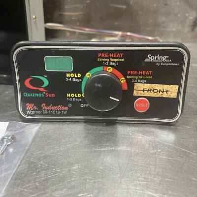 Mr Induction Induction Cook-Top Warmer Model SR-1151B-1W Mr Induction Induction Cook-Top Warmer Model SR-1151B-1W