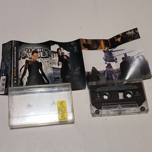 Lara Croft Tomb Raider Music Soundtrack Nine Inch Nails 2001 org indonesia tapes - Picture 3 of 6
