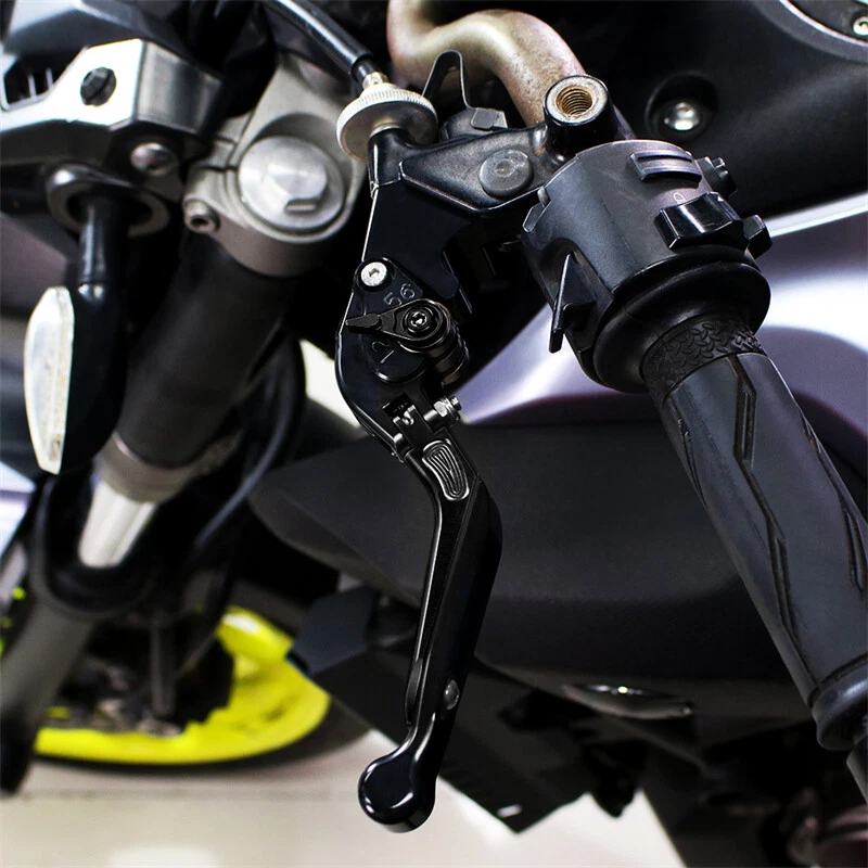 Palanca de freno de embrague plegable ajustable de aluminio apta para Ducati 999/S/R 2003-2006 Foto 3 de 4