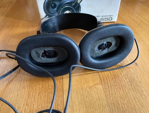NOS Vintage Pioneer headphones se 650 - Picture 11 of 12