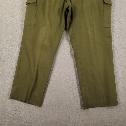 Boy Scouts Of America Uniform Pants Mens 38 Green Vintage BSA Scouting USA - Picture 3 of 14