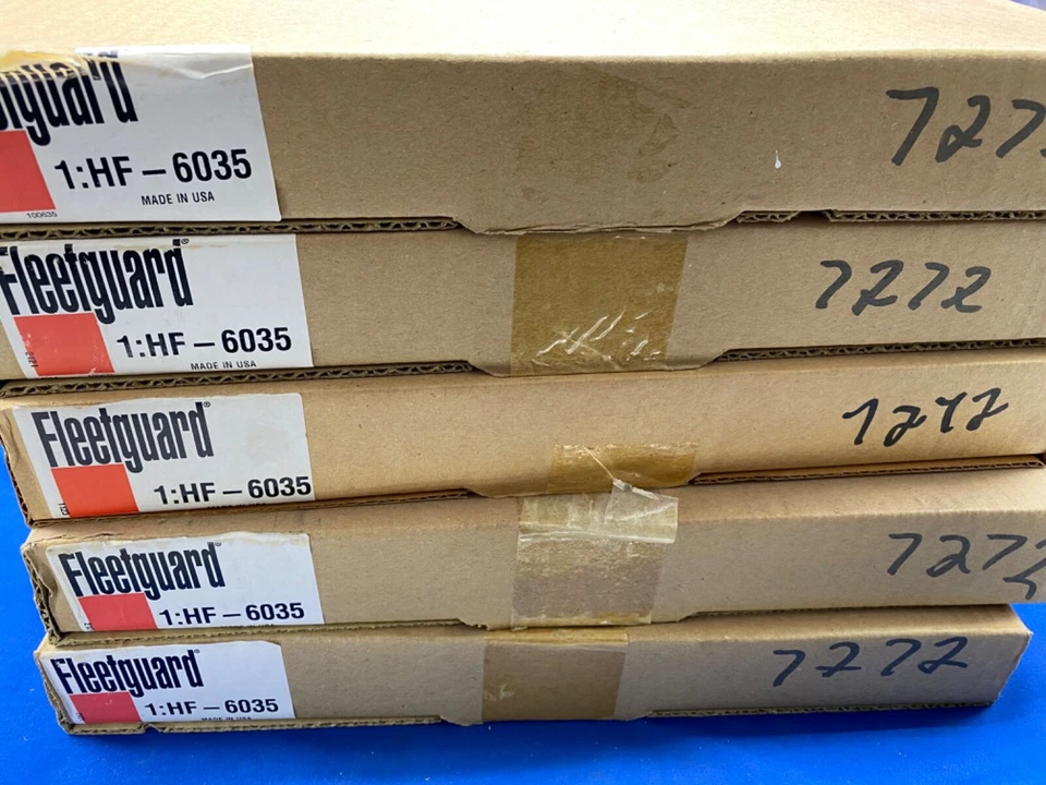 Fleetguard оптовый лот кол-во 5 комплект фильтров трансмиссии HF-6035 - Изображение 4 из 4