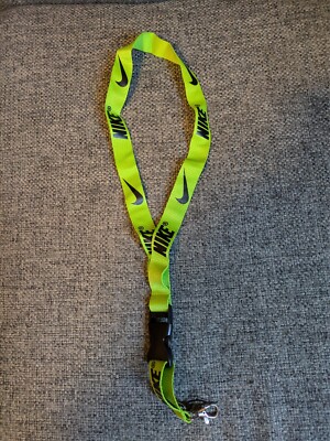 neon green nike lanyard
