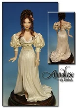 1:12 Miniature Doll Art Tutorials By DANA BURTON Pattern/Clothes/Hair ANNALIESE