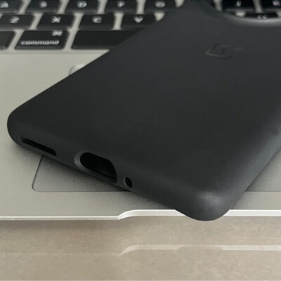 LIUZIHAN Cover per OnePlus 12. Design della Manica in Silicone Morbido e Sottile, Antiurto e, Custodia per OnePlus 12.(Nero