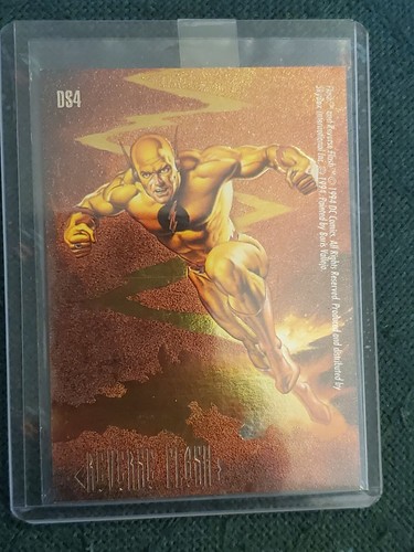 Flash & Reverse Flash, Skybox, 1994, #DS4, Painted by Boris Vallejo - Picture 2 of 2