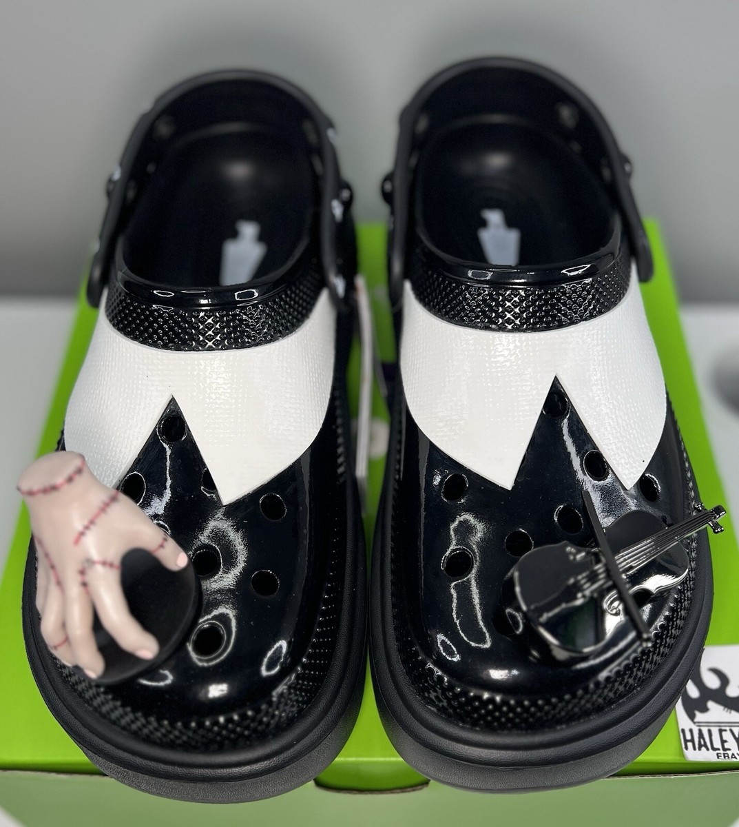 NEW Crocs x Wednesday Stomp Clog | Women Sizes 6 - 12 NEW Crocs x Wednesday Stomp Clog | Women Sizes 6 - 12