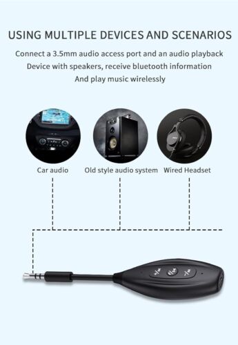 Ricevitore Audio Bluetooth 5.1 per Auto, Stereo, Amplificatore, Cuffie Cablate, Auto J - Foto 7 di 9