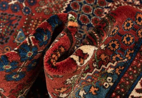 Meimeh Tapis Persan Fait Main 335x232 Cm - Fin, Orient, Tapis, Rouge - Bild 12 von 14