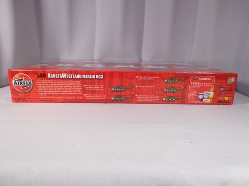 AIRFIX 1:48 AgustaWestland Merlin HC3 Operation Herrick Afghanistan A14101 RARE - Picture 6 of 24