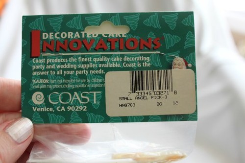 Cinco paquetes de selecciones de pastel de ángel de plástico de Coast Innovations Nuevo en paquete - Imagen 6 de 6