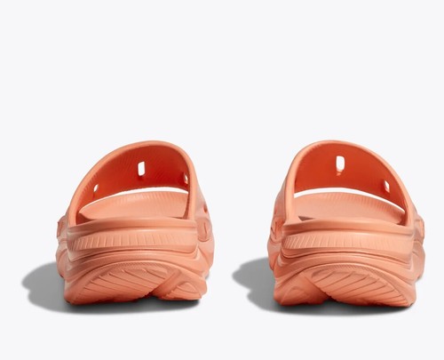Hoka One One Ora Recovery 3 FL1123J Slide Unisex Papaya Slip On Sandal LW 474 - Picture 11 of 24