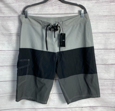 #ad American Tall Men#x27;s Size 36 T Colorblock Swimming Board Shorts