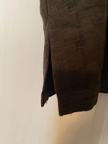 EILEEN FISHER Top/Jacket Size Petite Medium Silk/Linen Frog Closure Women's - Picture 3 of 5