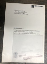Montageanleitung Heidenhain LS 603/LS 603C