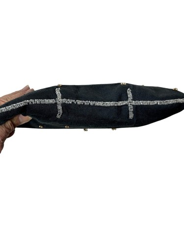 1950s beaded silk clutch purse by Magid for Bonwit Teller - Picture 3 of 6