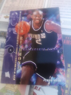 NBA Fleer 95 96 Sammlung Karten #162 Mitch Richmond Sacramento Kings