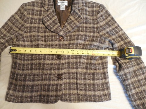 Pendleton Women Size 10 Wool blend Blazer Jacket Coat - Picture 5 of 5