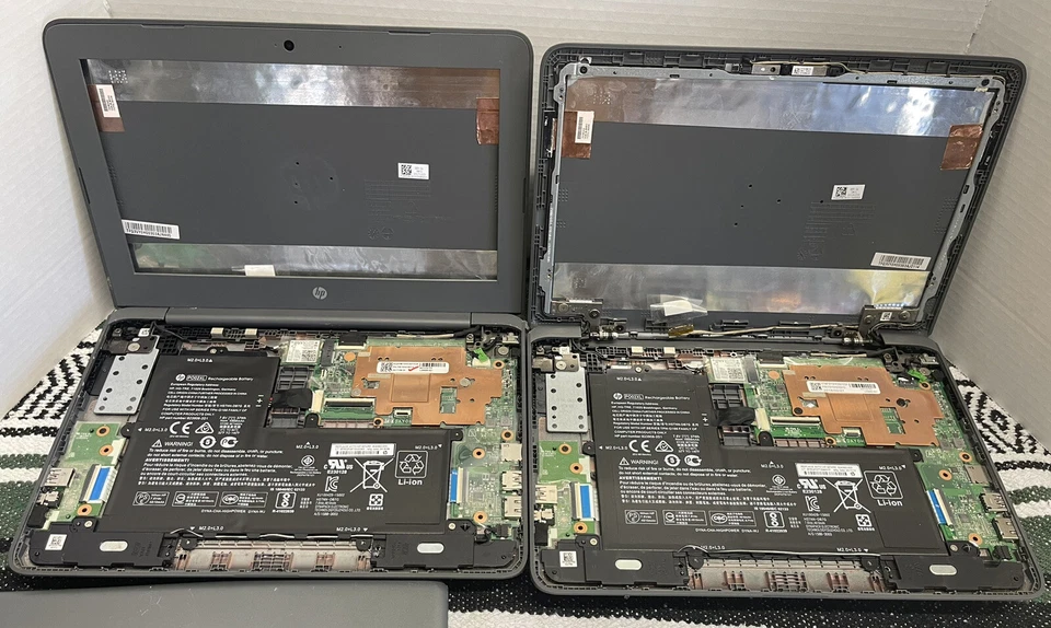 HP Stream 11 G4 EE Lot of 5 Laptops for Parts or Repair Need Work Missing Parts - Image 3 of 4