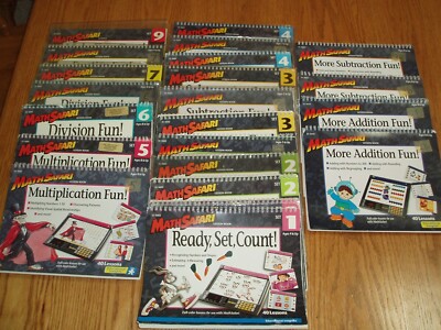 Math Safari Lesson Books Educational Insights *various levels *your choice