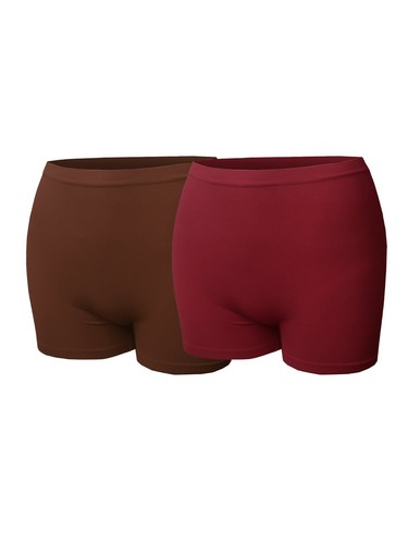 Daily Basic Seamless Lightweight Ribbed Biker Shorts - Picture 32 of 52