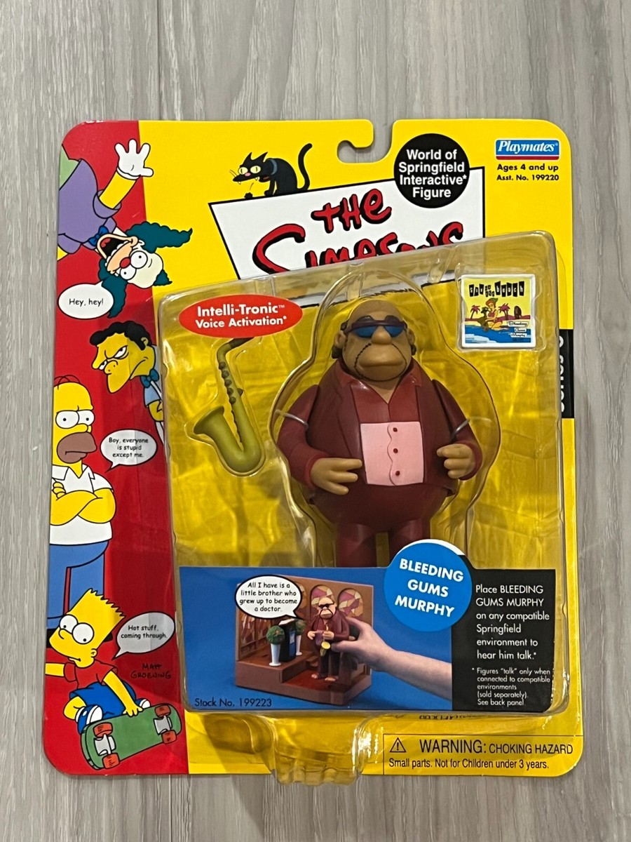 Bleeding Gums Murphy The Simpsons World of Springfield Figure